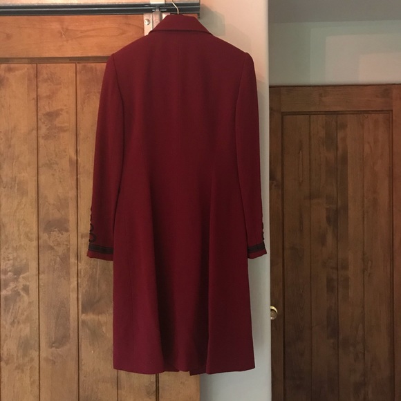 Maroon Peacoat - Picture 3 of 3